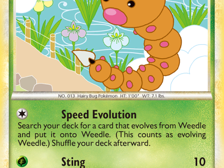 Weedle (69 95) [HeartGold & SoulSilver: Unleashed] Online Sale