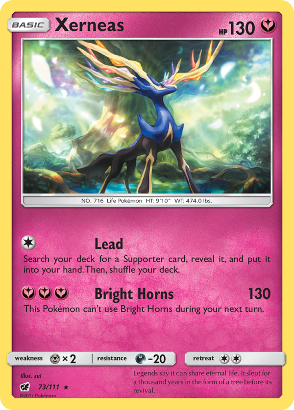 Xerneas (73 111) [Sun & Moon: Crimson Invasion] Supply