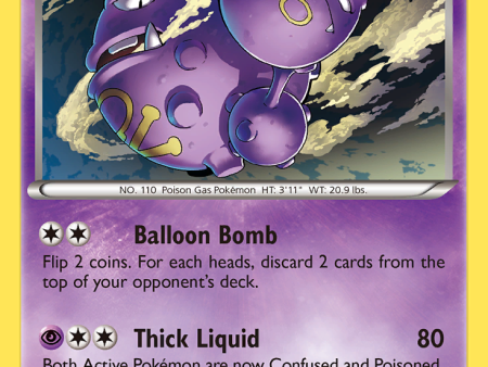 Weezing (28 124) [XY: Fates Collide] Cheap